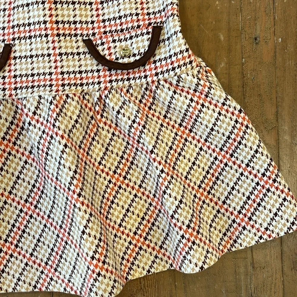 Janie and jack houndstooth drop waist dress